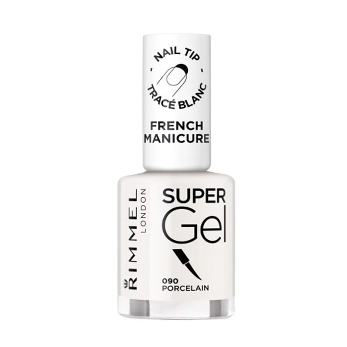 RIMMEL LONDON Rimmel London Super Gel French Manicure Nagellack 090 Porcelain Nagelpflege