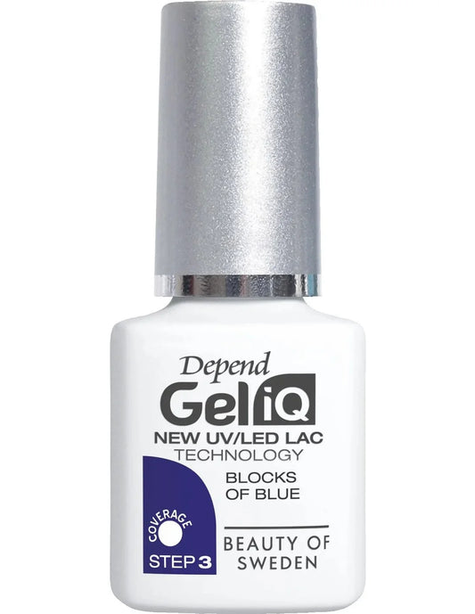 BETER BETER Depend Gel IQ Nagellack Blocks Blau 41120 Kosmetik