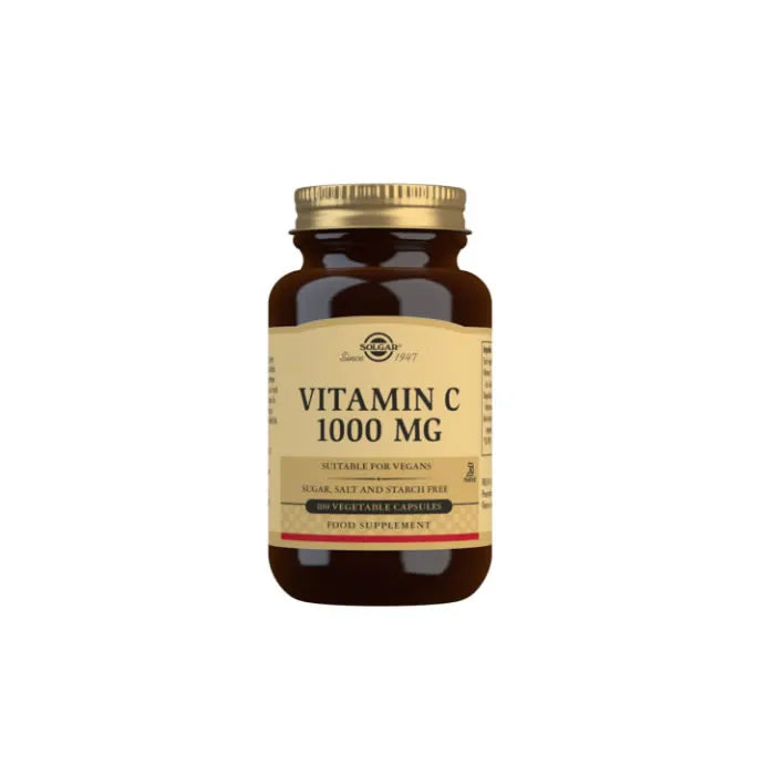 SOLGAR SOLGAR Vitamin C 1000 mg Vegetable Capsules 100 Stück Packung Kosmetik