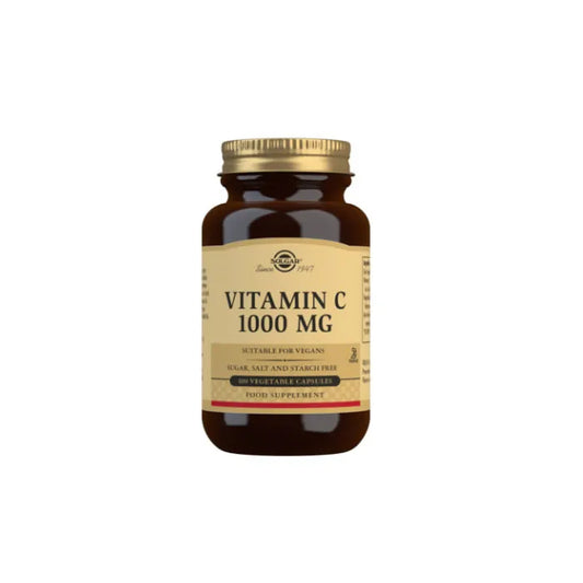SOLGAR Vitamin C 1000 mg Vegetable Capsules 100 Stück Packung