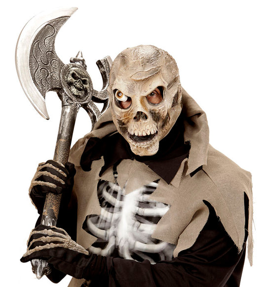 3/4 Maske Master of Death für Kinder mit gruseligem Totenkopf-Design