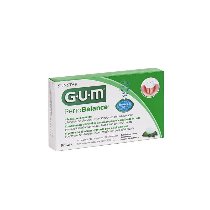 GUM GUM Periobalance 30 Tabletten zur Mundpflege Kosmetik
