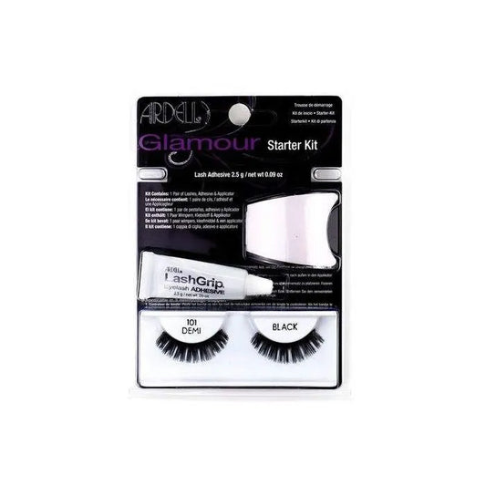 ARDELL ARDELL Glamour Lashes 101 Demi Schwarz Set 3 Stück künstliche Wimpern Kosmetik