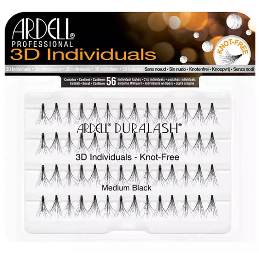ARDELL ARDELL Individual 3D Position Wimpern Medium Schwarz künstliche Einzelwimpern Kosmetik