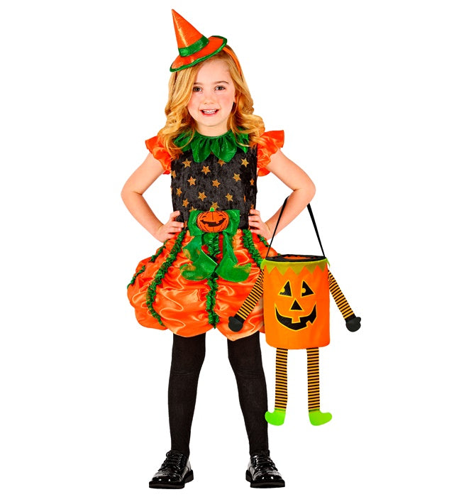 Süßes oder Saures Tasche in Kürbis-Form für Halloween