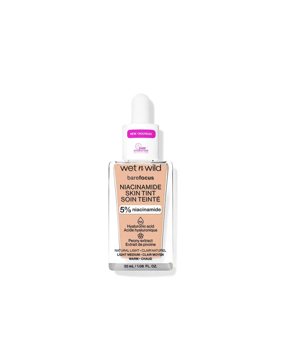 WET N WILD WET N WILD Make-up Foundation Niacinam Skin Tint Farbton 6090E Haarfarbe