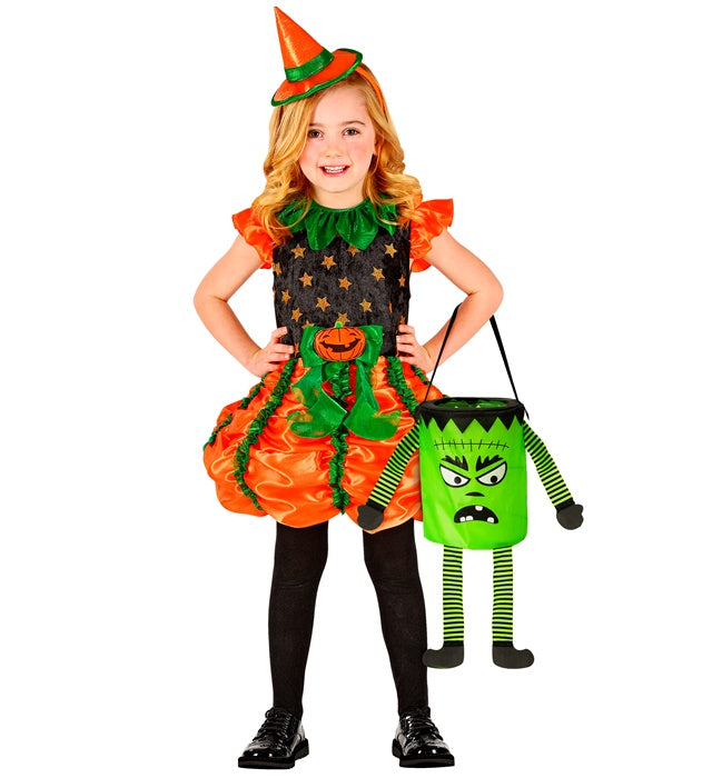 Halloween Tasche mit Monster-Gesicht für Süßes oder Saures