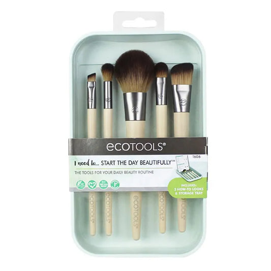 ECOTOOLS ECOTOOLS Start The Day Beautifully Set 6-teilig Kosmetik-Pinsel und Zubehör