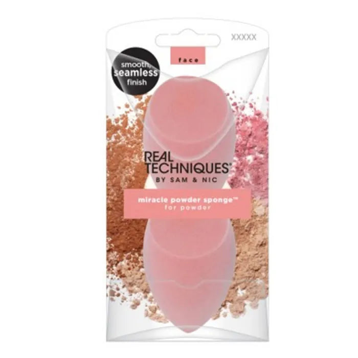 REAL TECHNIQUES REAL TECHNIQUES Miracle Powder Sponge Set 2-teilig Make-up Schwämme Puder