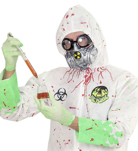 Detailgetreue Gasmaske als Kostümzubehör für Fasnacht und Halloween