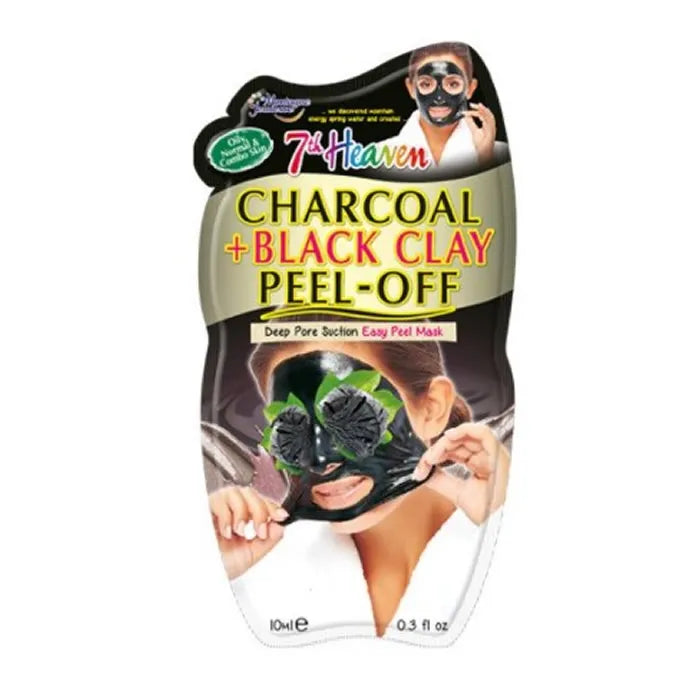 MONTAGNE JEUNESSE MONTAGNE JEUNESSE Charcoal Black Clay Peel-Off Maske 10 ml Kosmetik