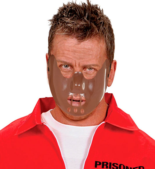 Menschenfressermaske mit gruseligen Details für Halloween und Fasnacht