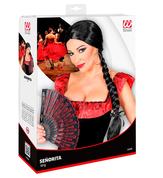 "SEÑORITA PERÜCKE" in Box Schwarz