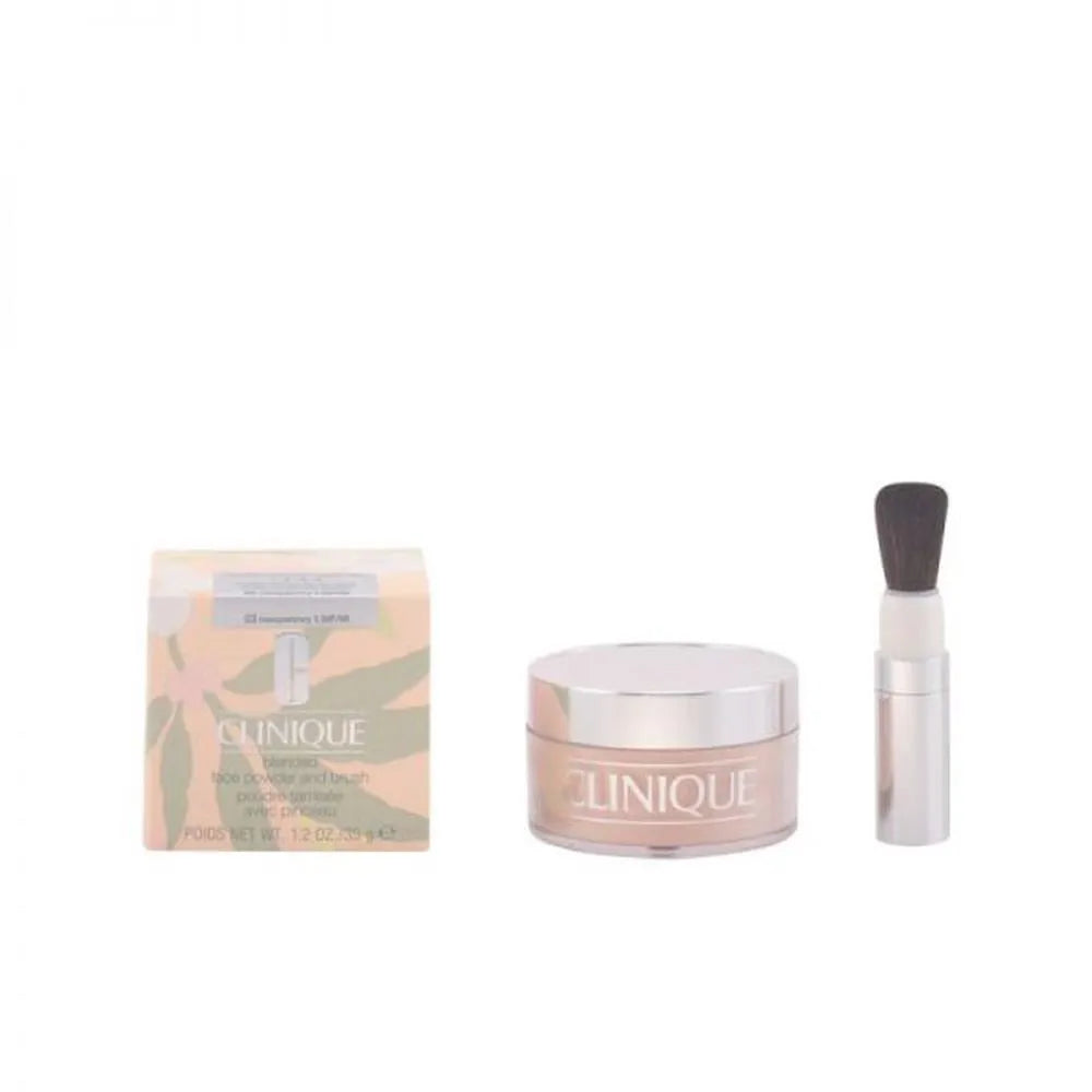 Clinique Blended Face Powder Transparency III mit Pinsel 25 g