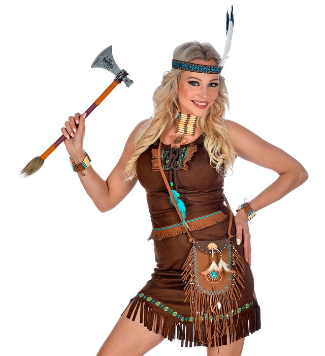 Indianer Tasche als Accessoire für Fasnacht und Karneval