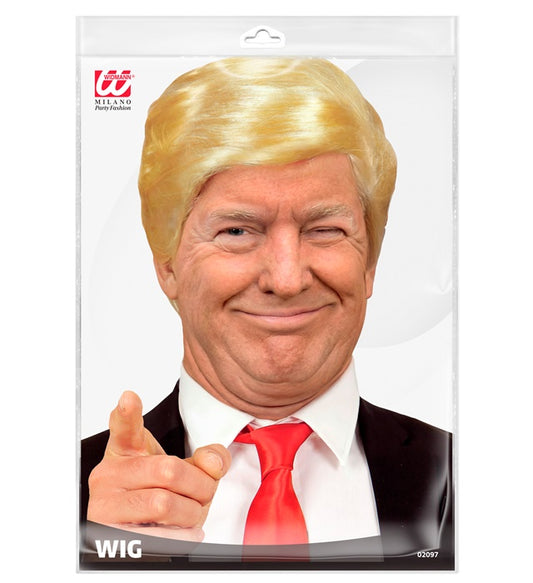 Mr. President Perücke in klassischem Stil für Fasnacht und Karneval