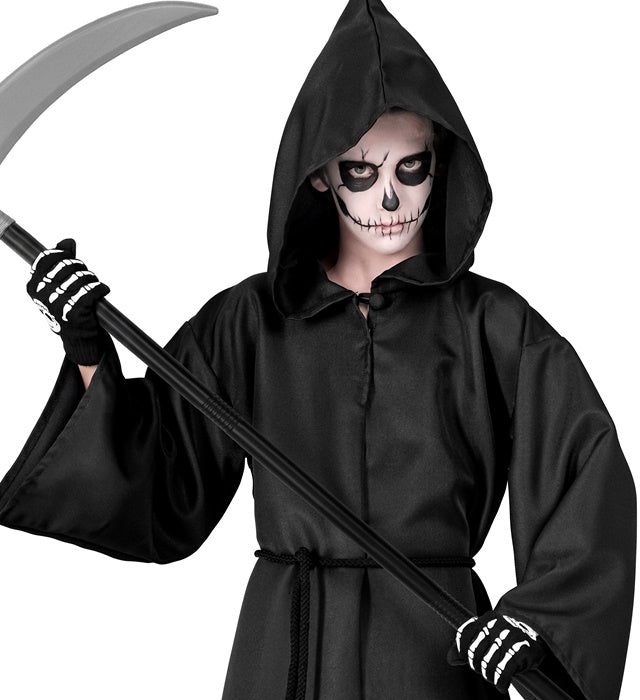 Kinder Knochenskelett Handschuhe mit Totenkopf aus Wolle