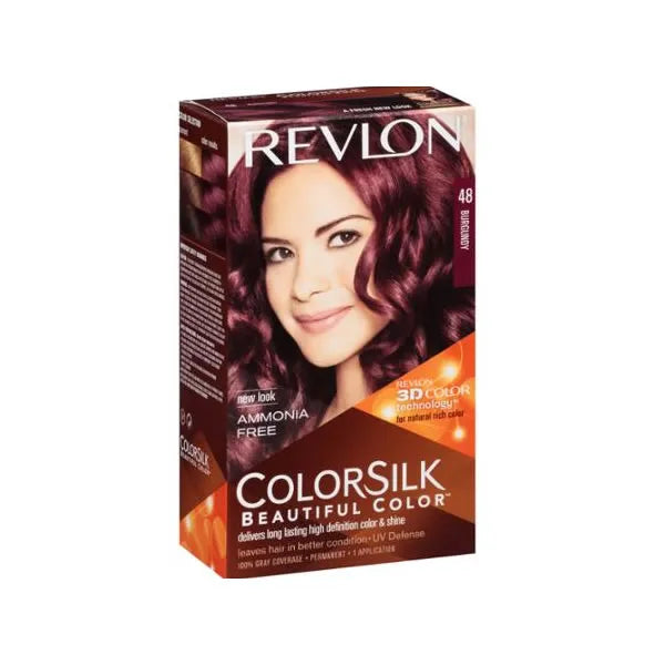 REVLON Revlon Colorsilk Haarfarbe Ohne Ammoniak 48 Burgundy Burgunderrot Kosmetik