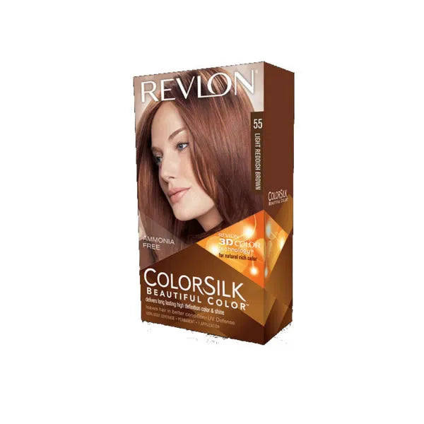 REVLON Revlon Colorsilk Haarfarbe Ohne Ammoniak 55 Light Reddish Brown Hellrotbraun Kosmetik
