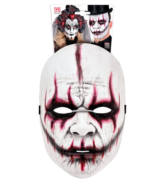 Evil Joker Maske gruseliger Clown für Fasnacht und Karneval