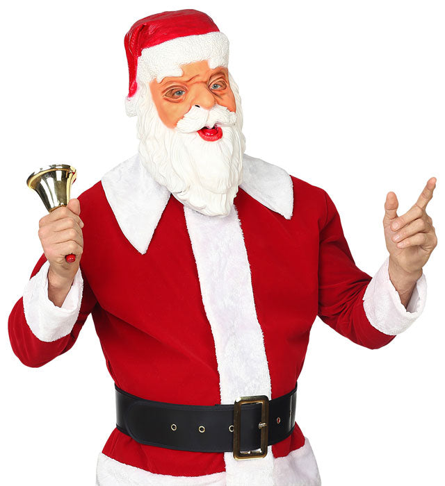 GANZKOPF MASKE SANTA CLAUS Diverse Farben