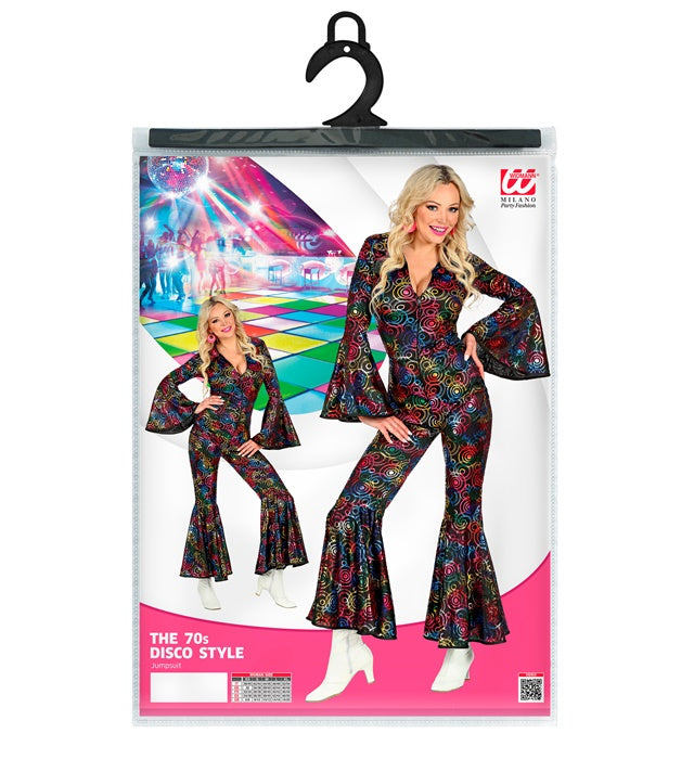 THE 70s DISCO STYLE Overall – Retro-Kostüm für Fasnacht und Mottoparty im 70er Jahre Stil