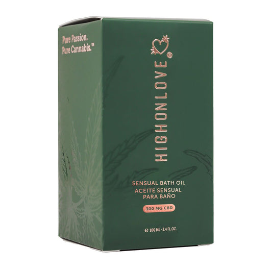 Erotisches Massageöl High on Love Sensual 100 ml CBD