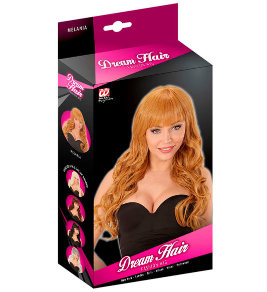 Rotblonde Perücke in Dreamhair-Qualität für Fasnacht und Karneval