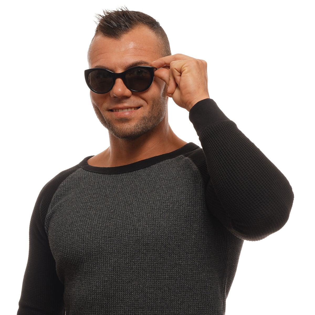 Ermenegildo Zegna Unisex-Sonnenbrille Ermenegildo Zegna Zc0009 01A50