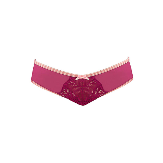 Höschen Exposed Rosa Granatrot L/XL