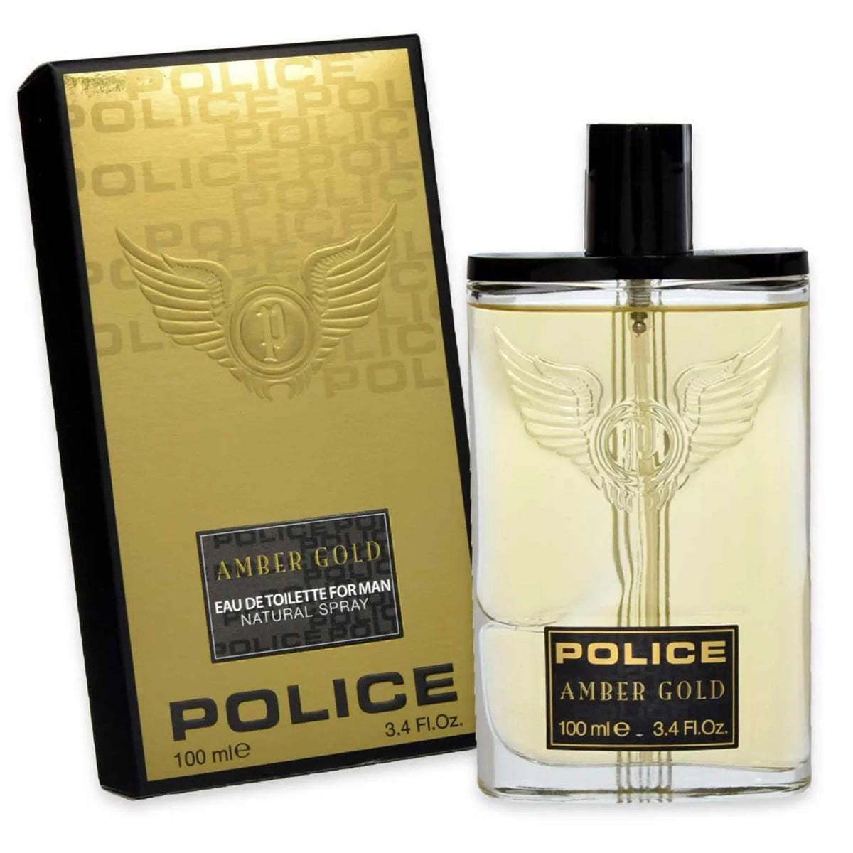POLICE Amber Gold Eau de Toilette für Herren 100 ml Spray