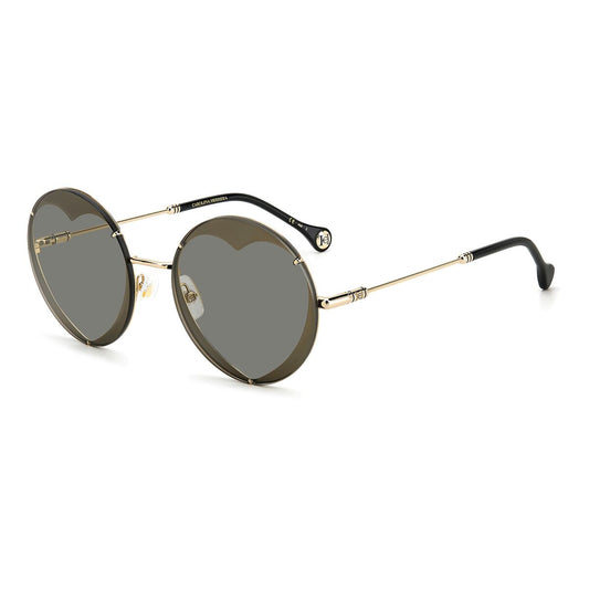 Carolina Herrera Damensonnenbrille Carolina Herrera Ch 0013/S Schwarz Gold Ø 57 Mm
