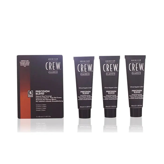 AMERICAN CREW American Crew Precision Blend 5 6 Medium Ash Set 3 Kosmetik