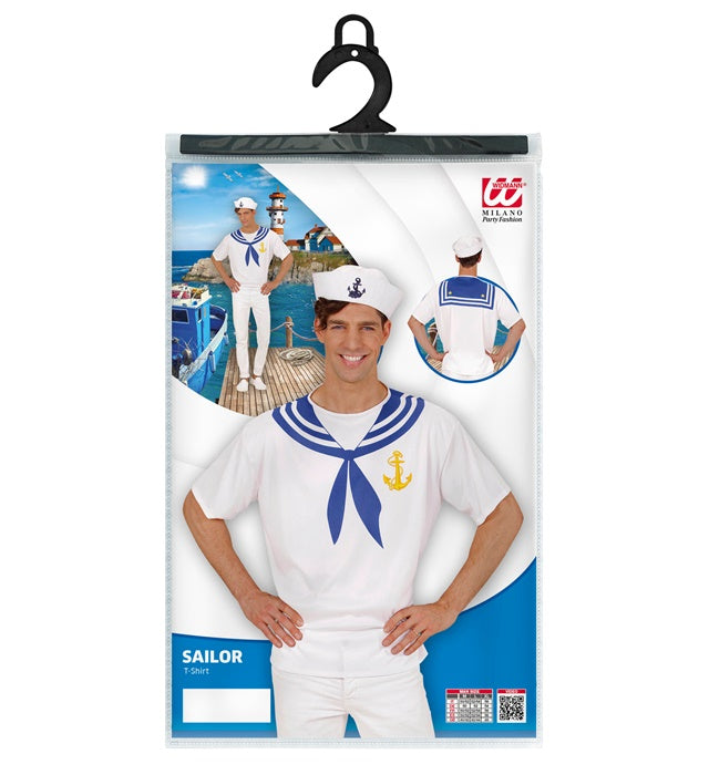 Maritimes Matrosen T-Shirt für Fasnacht und Karneval