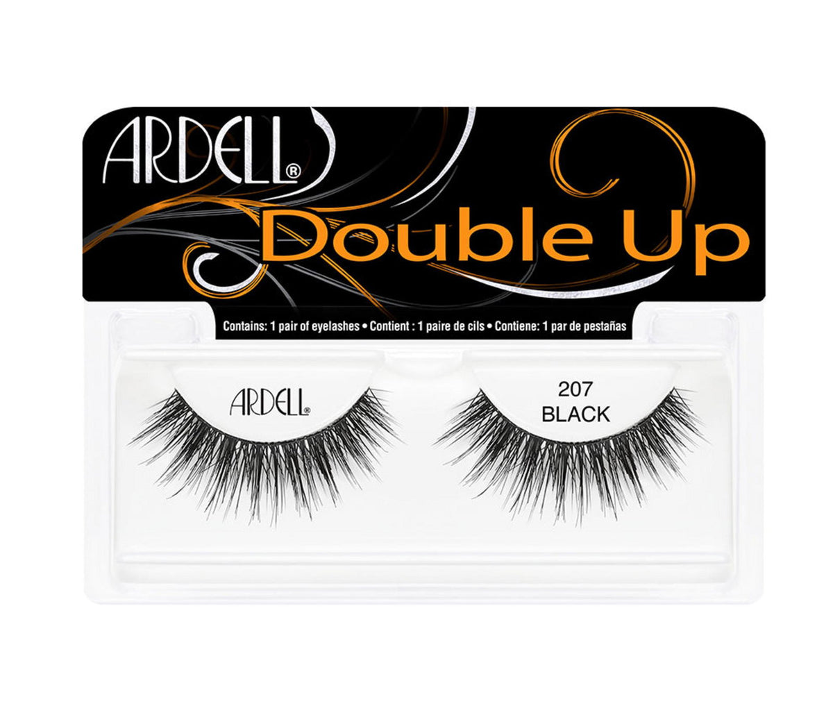 Ardell, Double Up, False Eyelashes, 207, Black