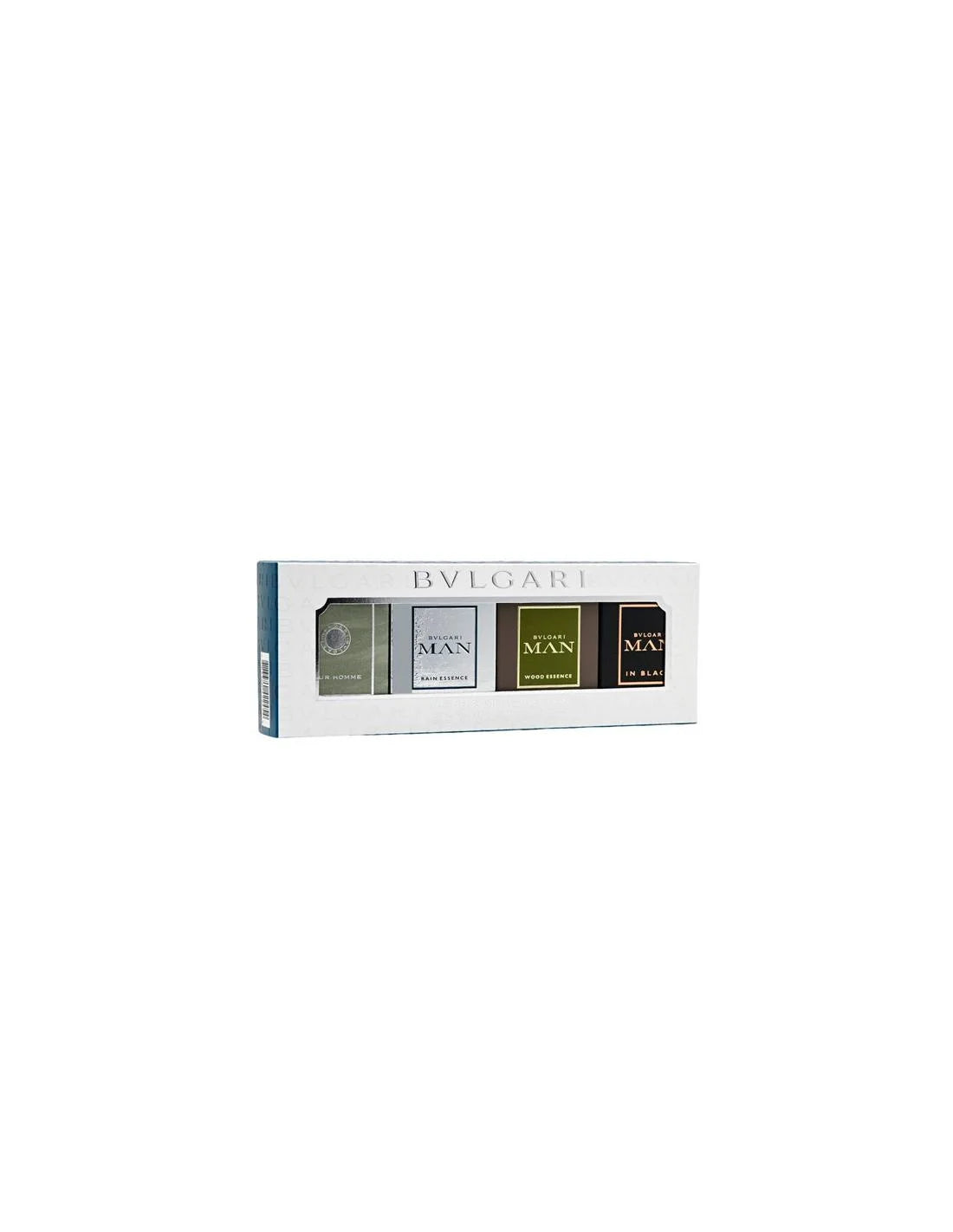 BVLGARI BVLGARI Man Aqua Eau de Toilette 5 ml Set mit Aqua Marine, Wood Essence und Glacial Parfüm