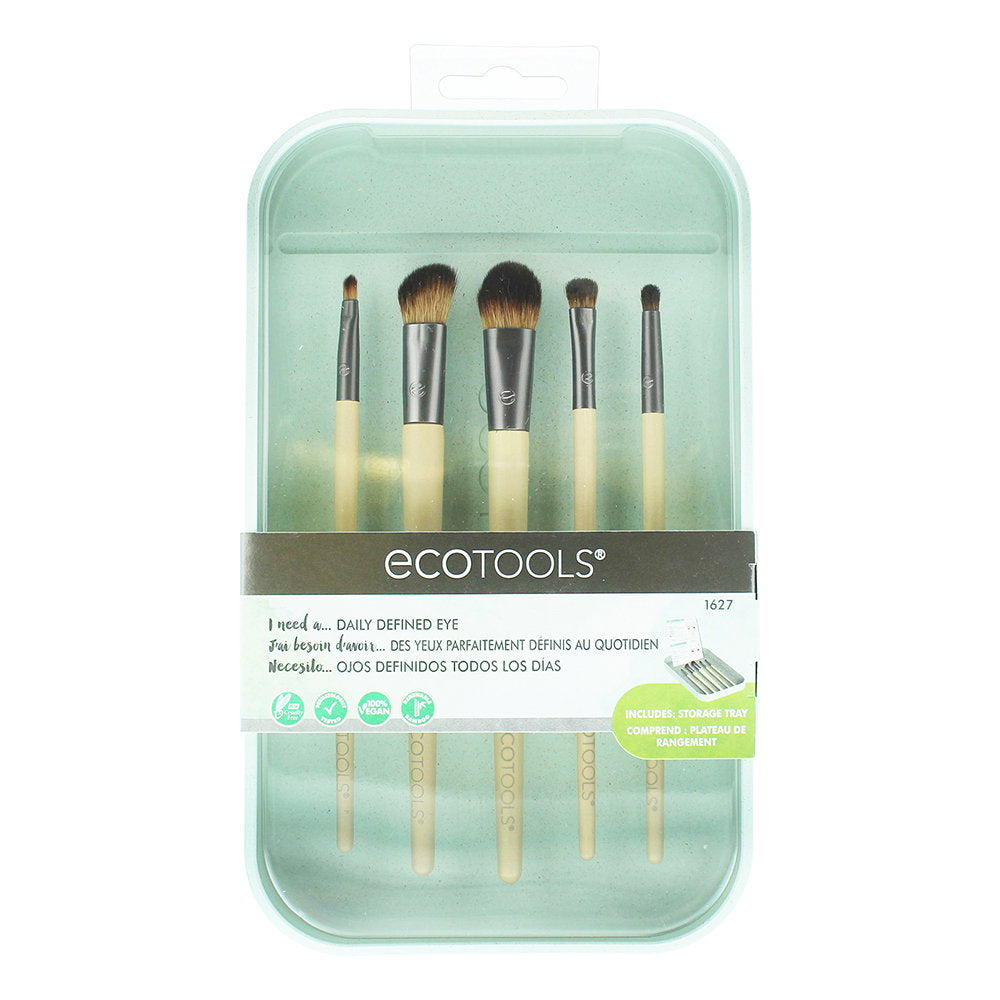 Setzen, EcoTools, Daily Defined, Augenpinsel, 5 stk