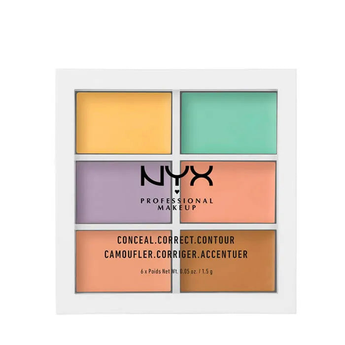 NYX Colour Correcting Palette für Farbkorrektur im Gesicht