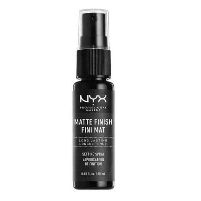 NYX NYX Matte Finish Setting Spray Mini 18 ml Gesichtsspray mattierend Kosmetik
