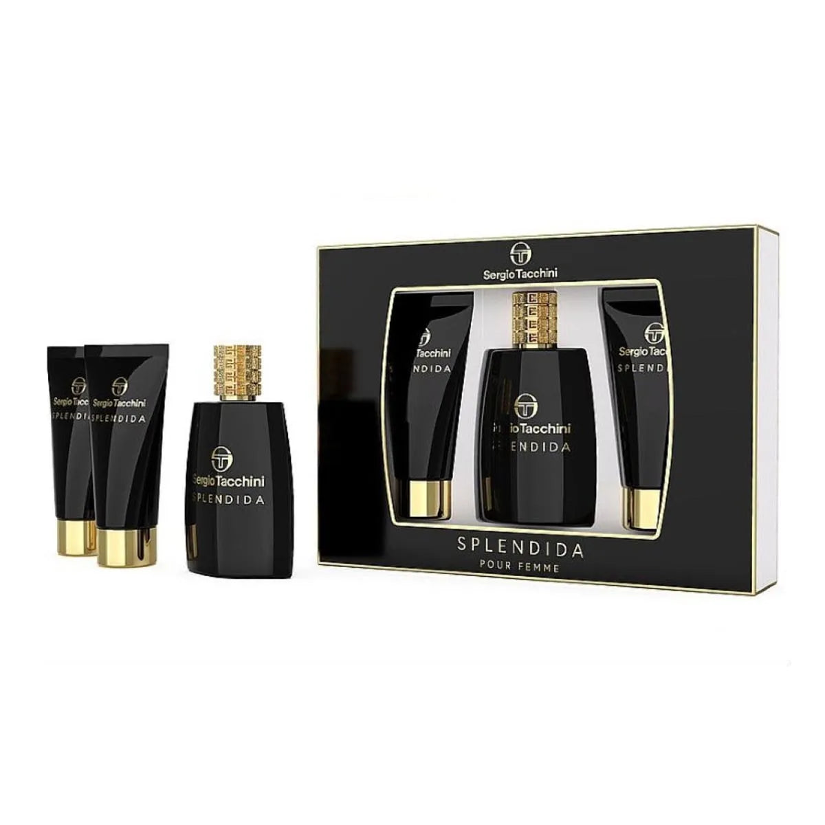 SERGIO TACCHINI Sergio Tacchini Splendida Pour Femme Set Eau de Parfum 100 ml Körperlotion 100 ml Parfüm