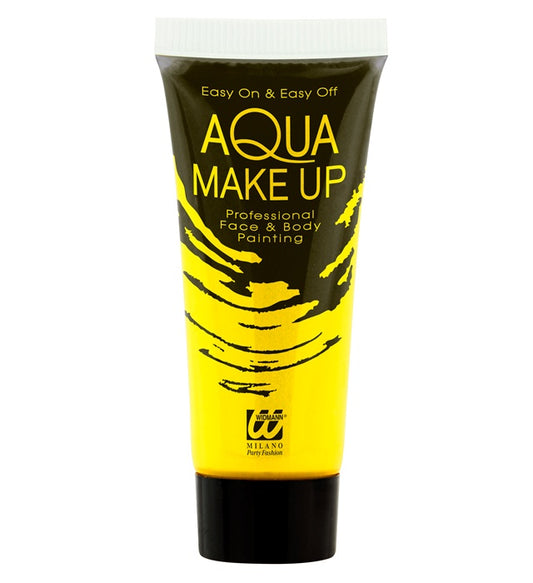"NEON GELBES AQUA MAKE UP IN TUBE" 30 ml Neon - Gelb