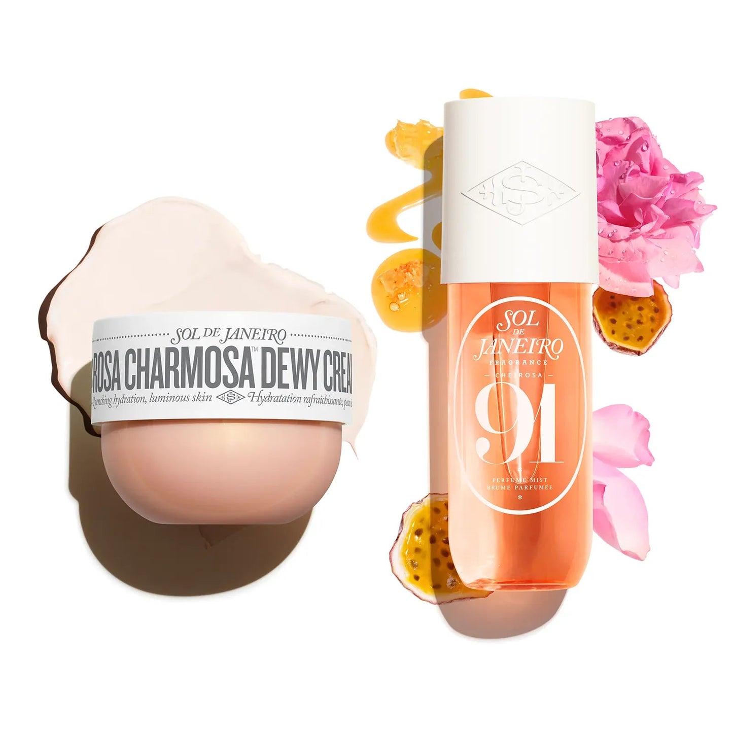 SOL DE JANEIRO SOL DE JANEIRO Cheirosa 91 Rosa Charmosa Dewy Cream 240 ml Kosmetikpflege Creme