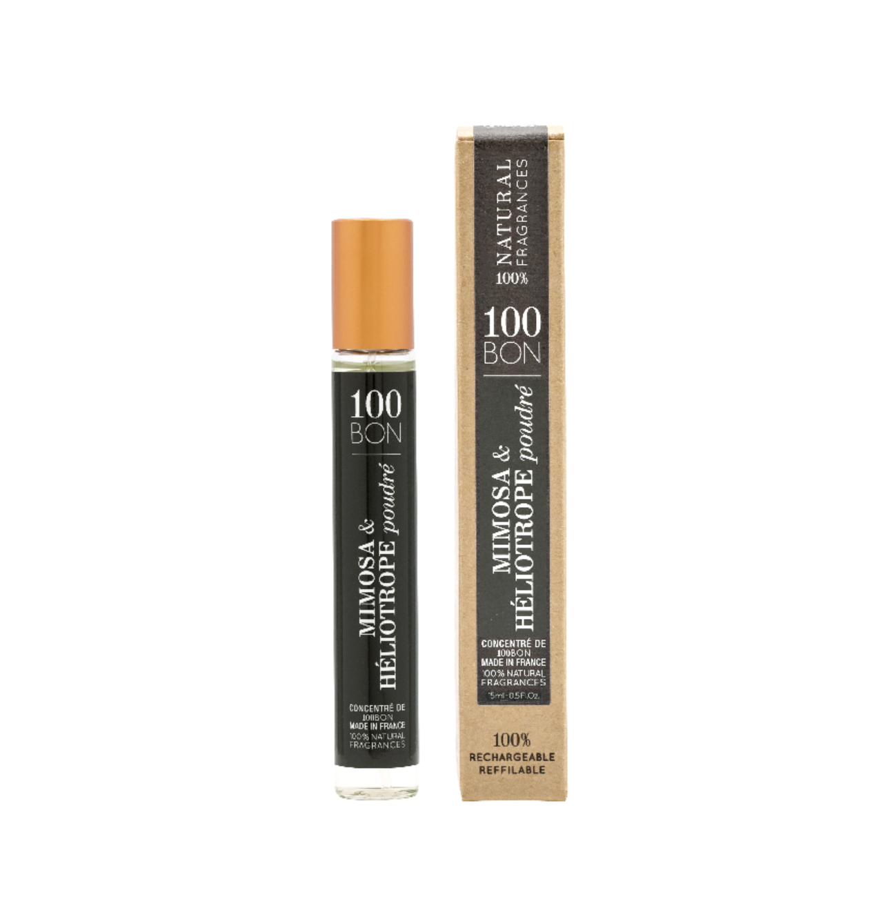 100 Bon 100 Bon, Mimosa & Heliotrope Poudre, Eau de Parfum, Unisex, 15 ml *Miniatur Miniature