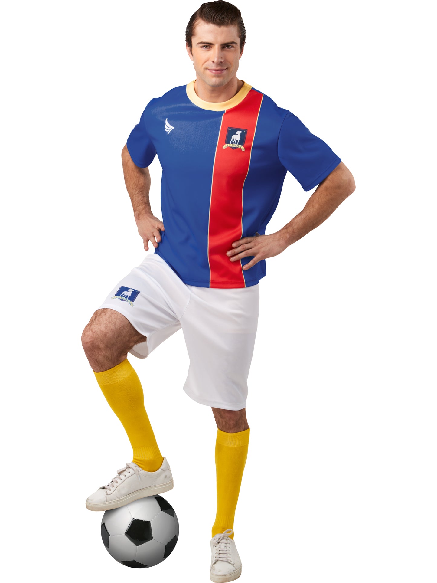 Rubies Ted Lasso AFC Richmond Football Kit Kostüm für Erwachsene für Herren