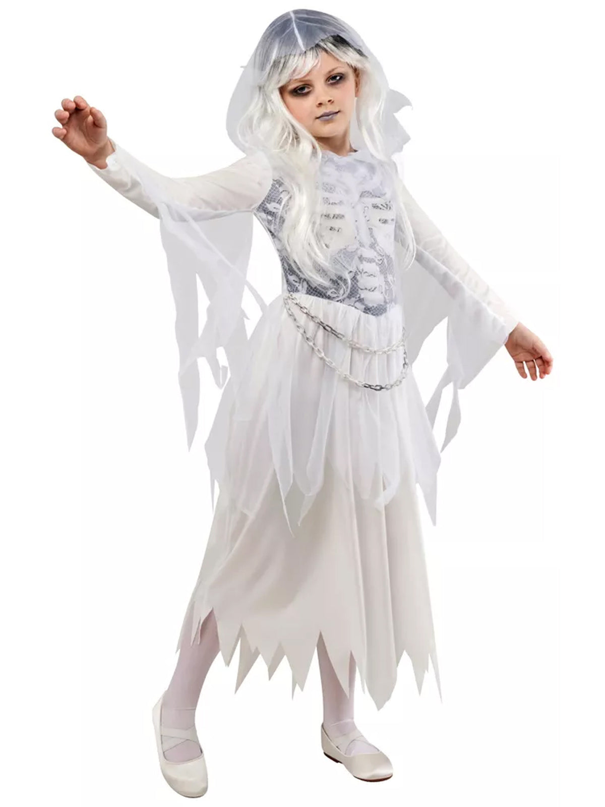Rubies Ghostly Girl Kinderkostüm für Mädchen
