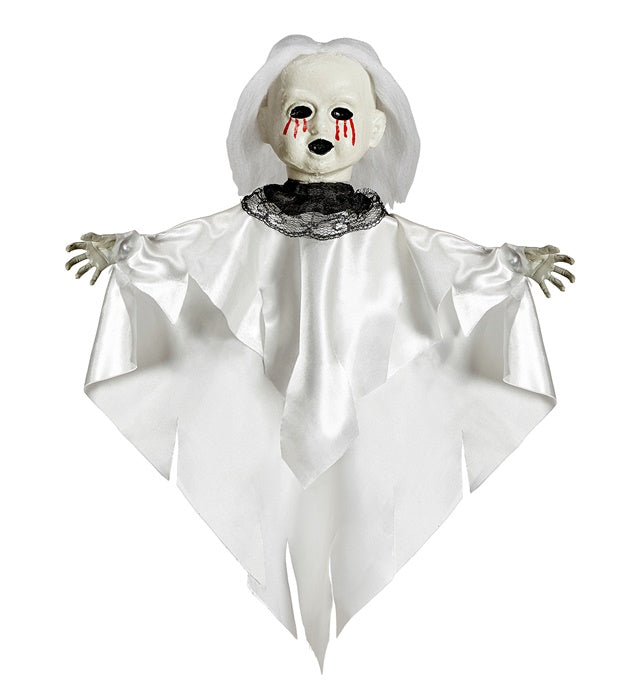 Gruselpuppe 50 cm als Halloween- und Fasnachtsdeko