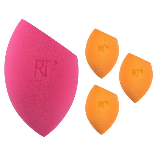 REAL TECHNIQUES REAL TECHNIQUES Vivid Escape XL Mini Miracle Complexion Sponge 4er Set Kosmetik-Schwämme