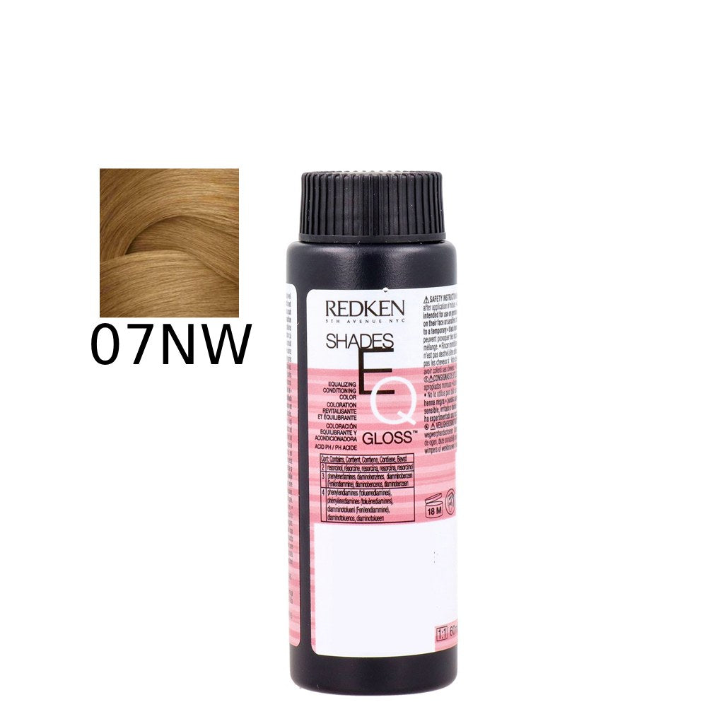 Redken Shades EQ Bonder Inside 07NW Haarfarbe 3 x 60 ml