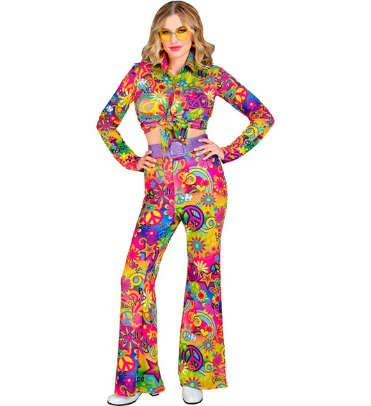THE 60s FASHION -peace & love Hose im 60er Jahre Stil für Fasnacht