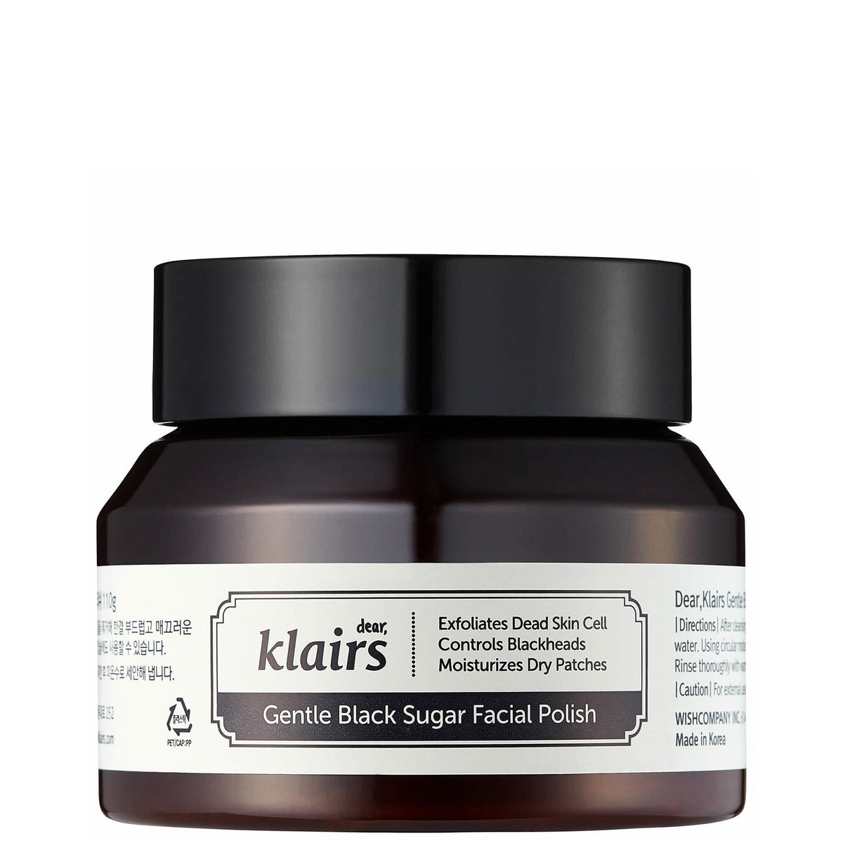 Klairs Gentle Black Sugar Facial Polish Gesichtspeeling 110 g